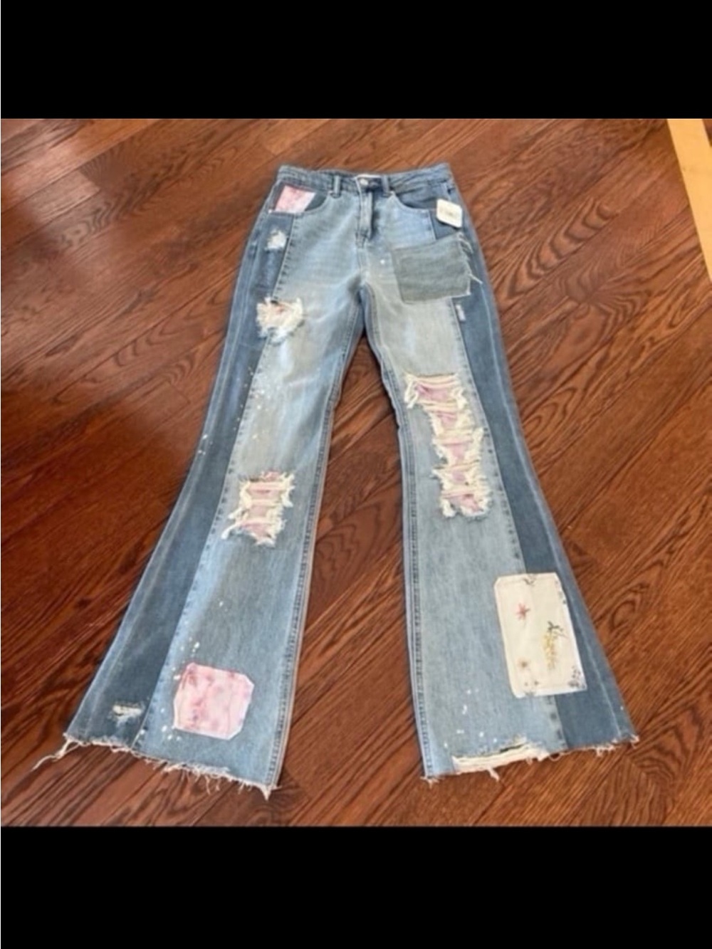 Altard state eloise patchwork jeans - Picture 3 of 4